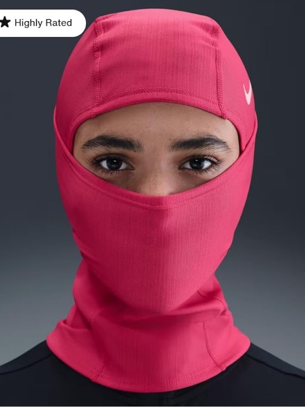 Nike Pro Hyperwarm Hood in Hot Pink